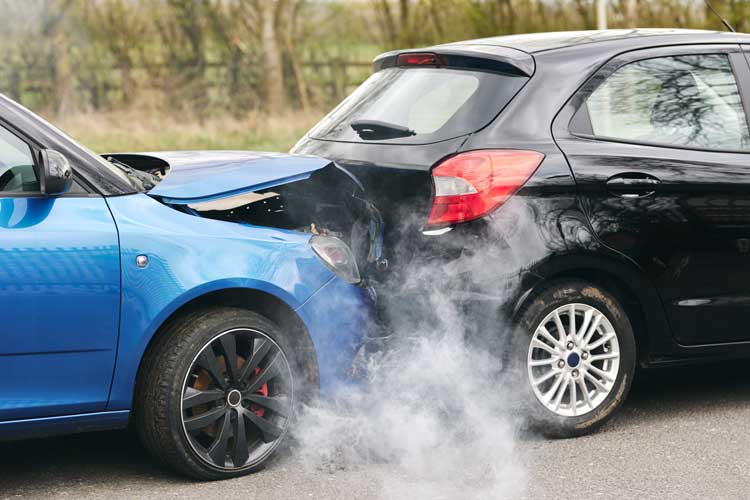Rear End Auto Collision