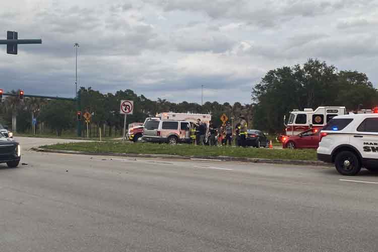Automobile Crash, Kanner Highway Stuart Florida